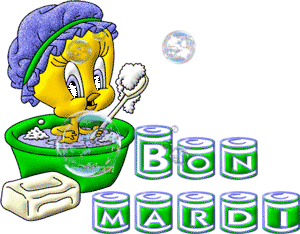Gif animé Bon mardi Titi